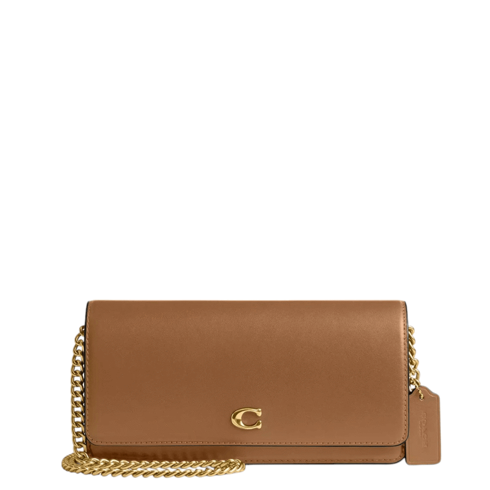 Coach Evie Long Wallet With Chain